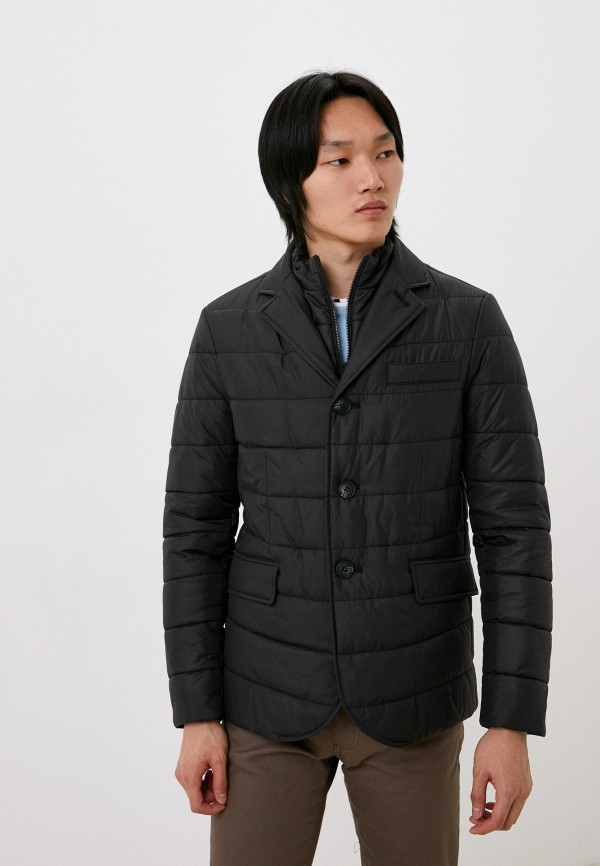 мужская утепленные куртка bazioni, черная