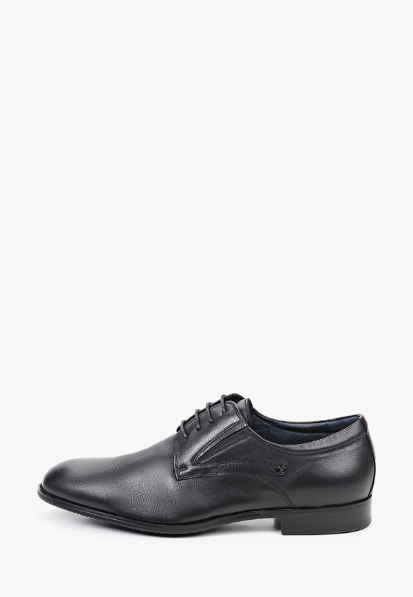 мужские туфли-дерби brooman, черные
