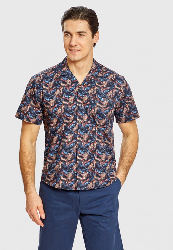 мужская рубашка с коротким рукавом kanzler, разноцветная