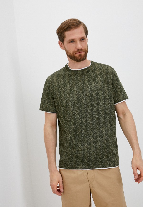 мужская футболка с коротким рукавом o’stin, зеленая