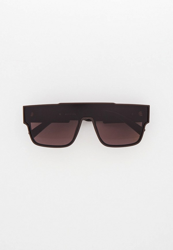 мужские квадратные солнцезащитные очки matrix, коричневые