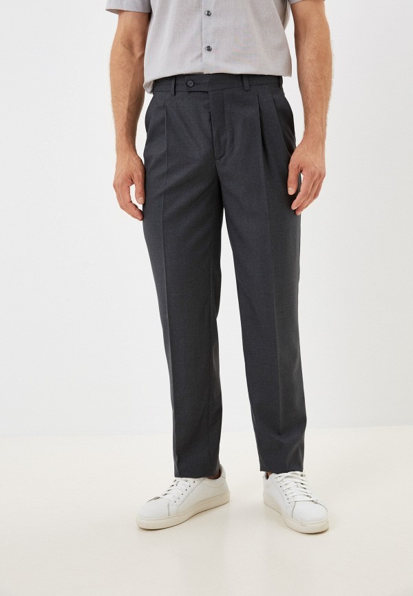 мужские классические брюки 21dot12, серые