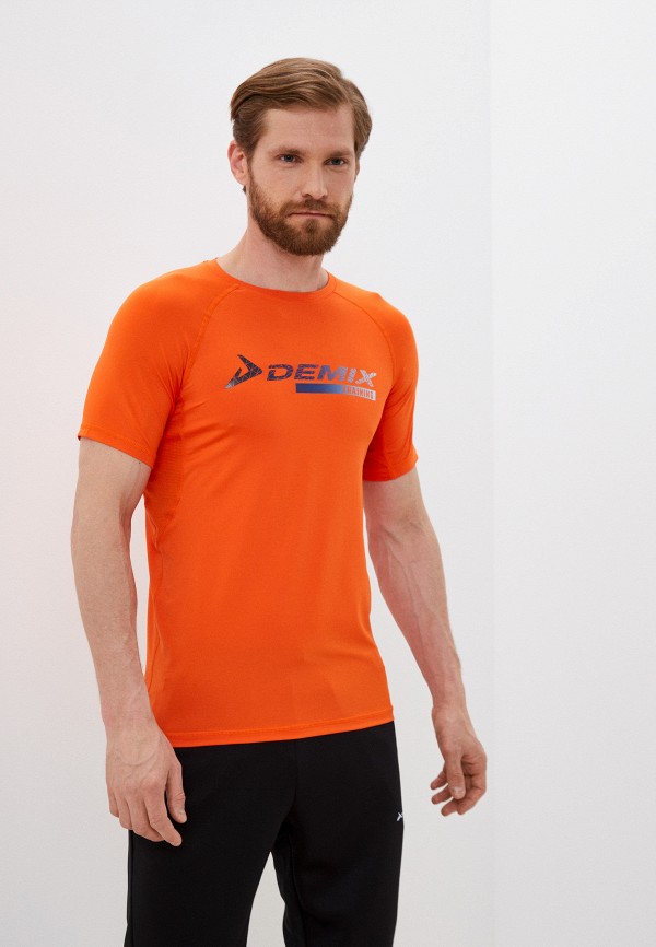 мужская спортивные футболка demix, оранжевая