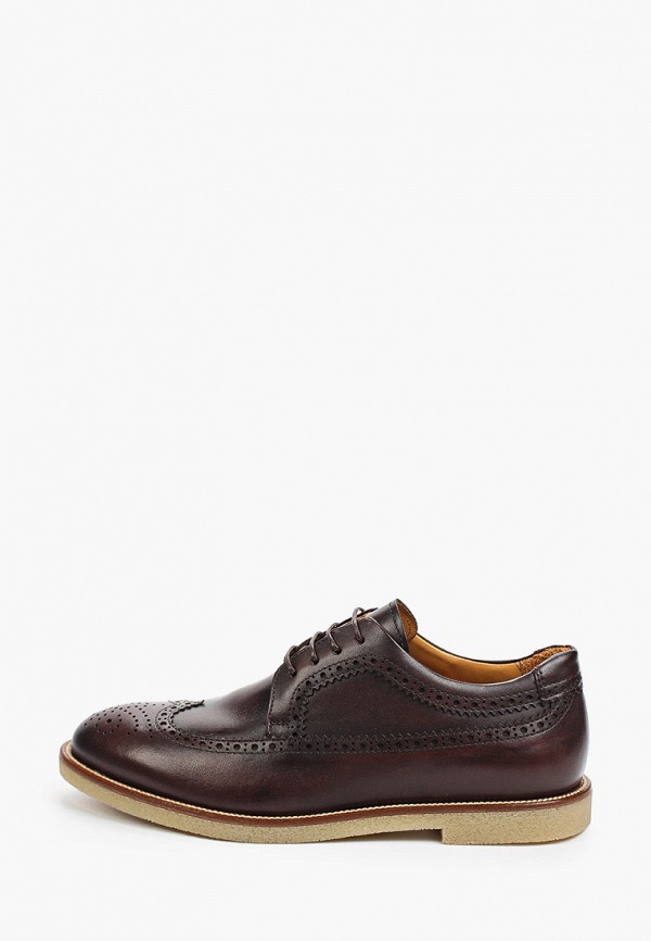 мужские туфли-дерби valley, коричневые