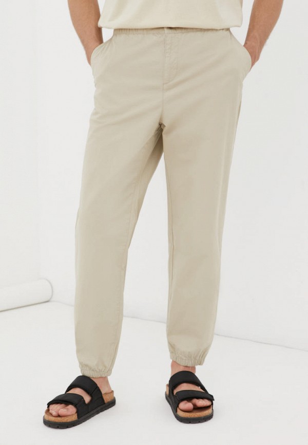 мужские повседневные брюки finn flare, бежевые
