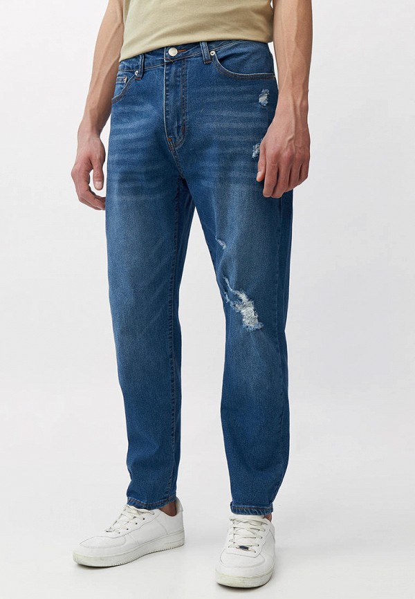 мужские прямые джинсы modis, синие