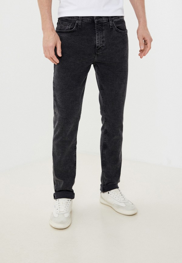 мужские зауженные джинсы gloria jeans, серые
