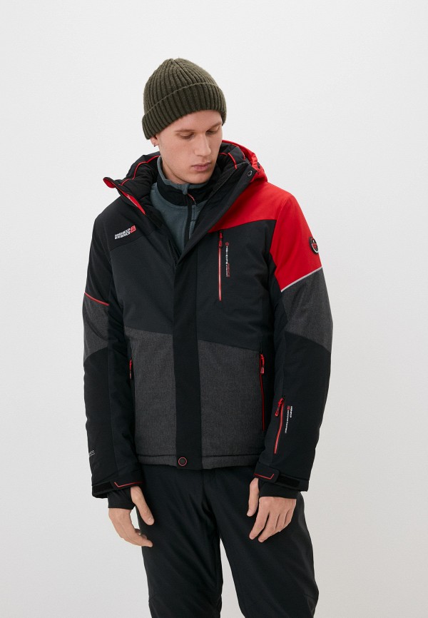 мужская горнолыжные куртка high experience, черная
