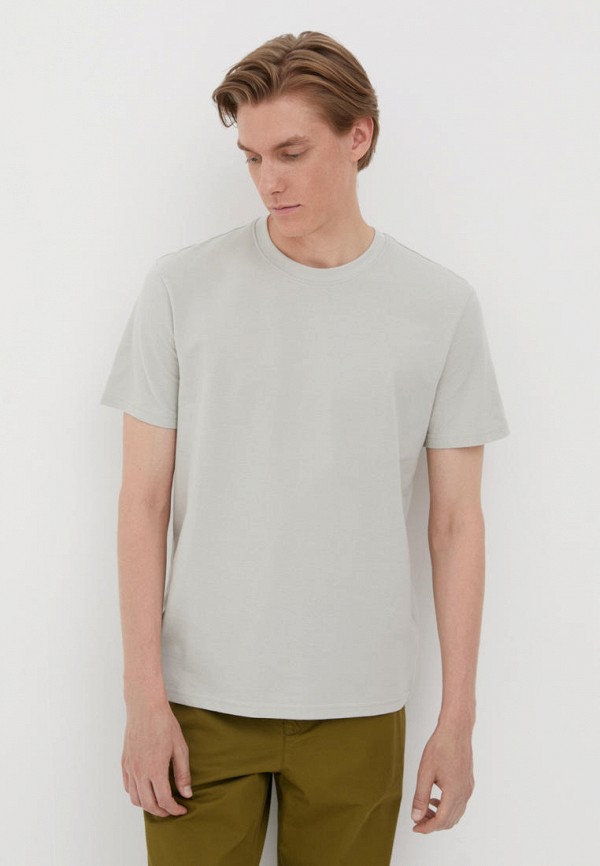 мужская футболка с коротким рукавом finn flare, серая