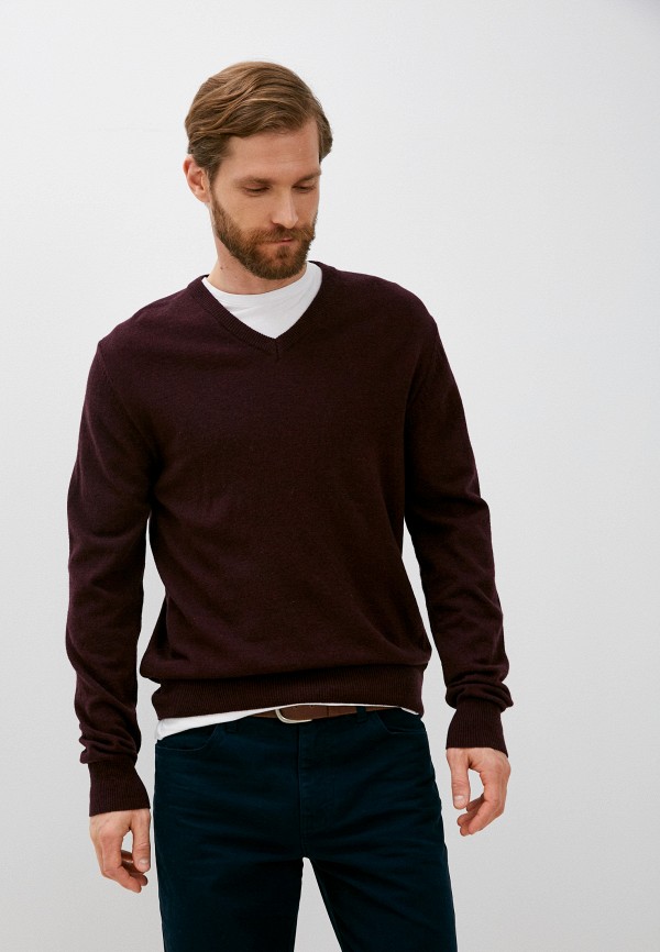 мужской пуловер d.molina, бордовый