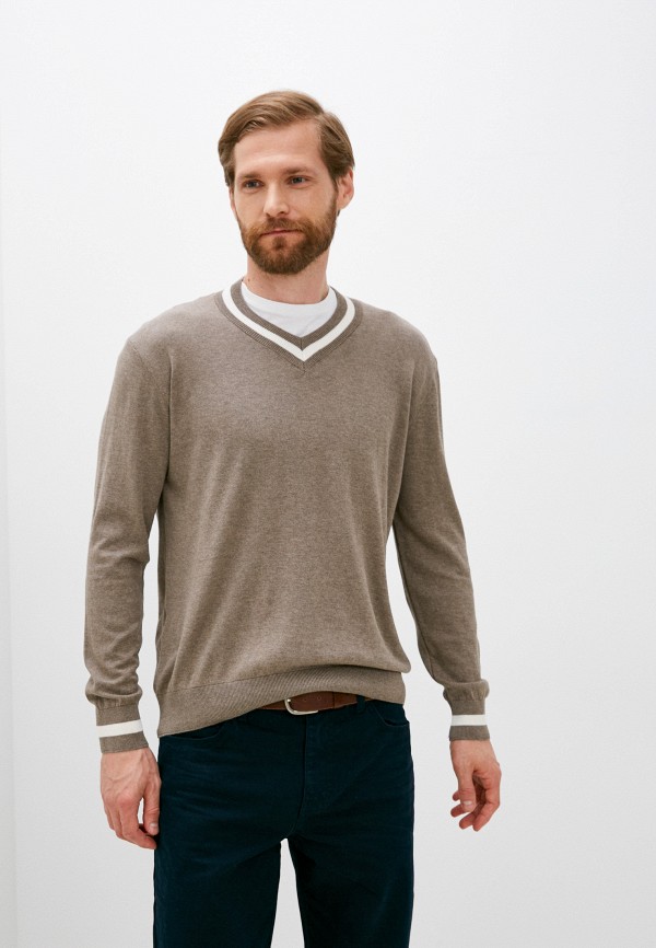 мужской пуловер d.molina, бежевый