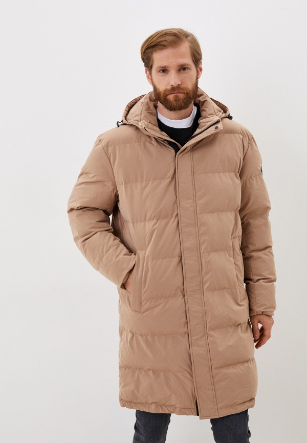 мужская утепленные куртка marco di radi, бежевая