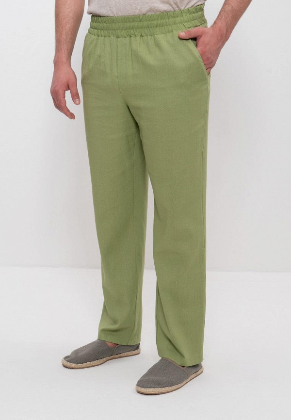 мужские брюки джоггеры cleo, зеленые