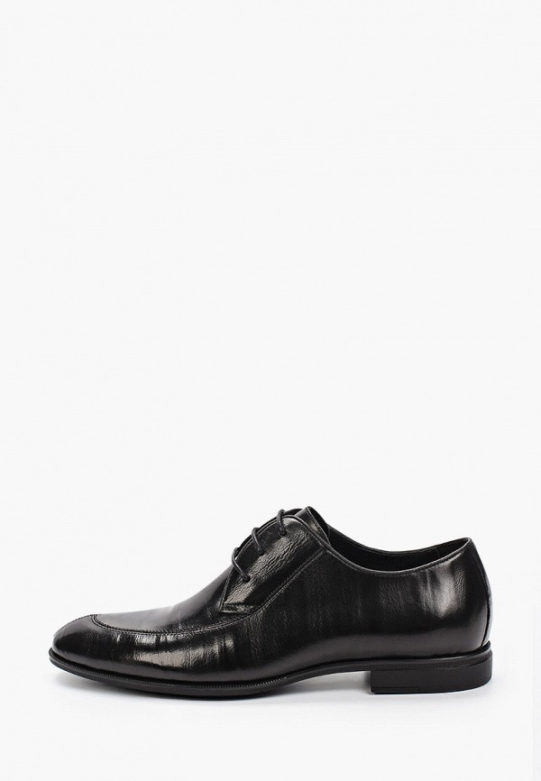 мужские туфли-дерби basconi, черные