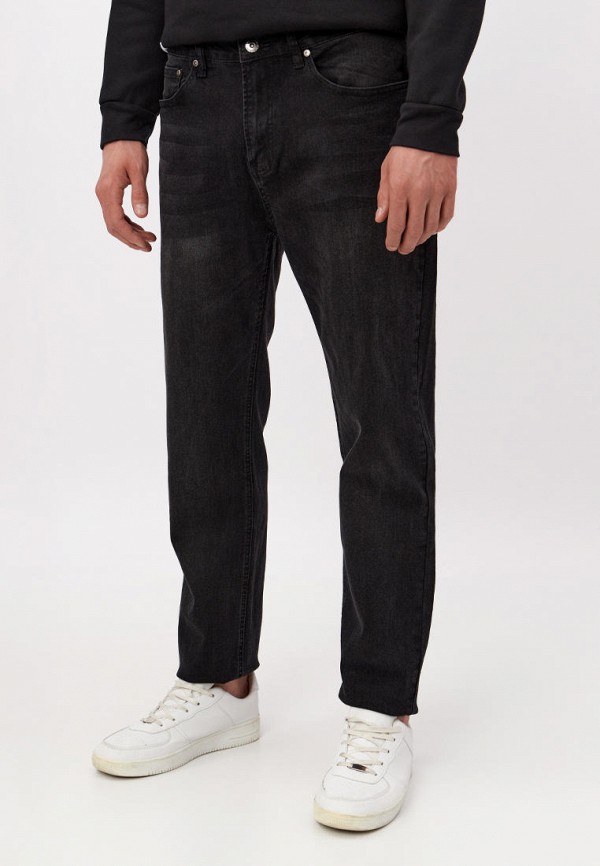 мужские прямые джинсы modis, черные