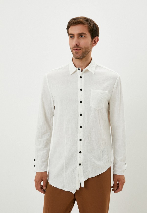 мужская рубашка с длинным рукавом bobsyouruncle, белая