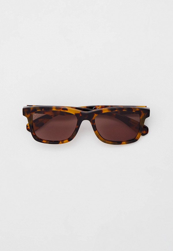 мужские квадратные солнцезащитные очки cr7, коричневые
