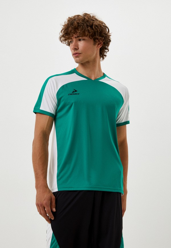 мужская спортивные футболка demix, зеленая