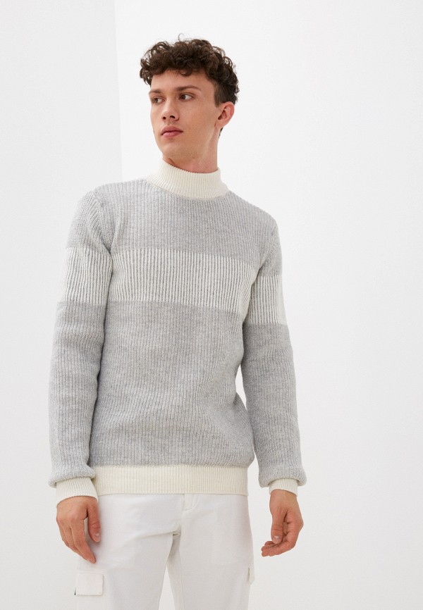 мужской свитер defacto, серый