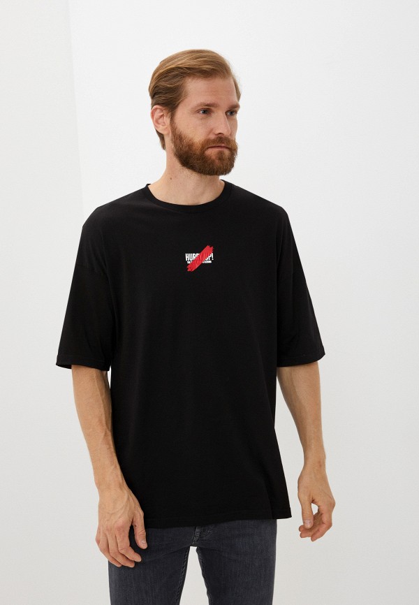 мужская футболка с коротким рукавом display, черная