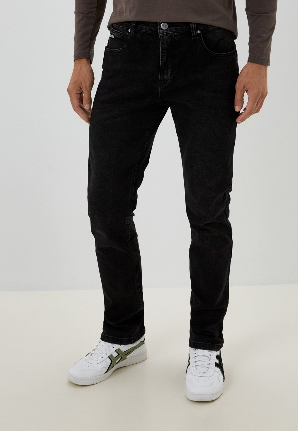 мужские прямые джинсы mossmore, черные
