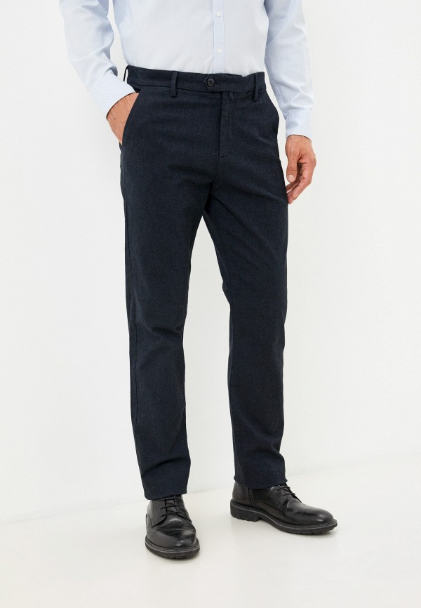 мужские прямые брюки henderson, синие