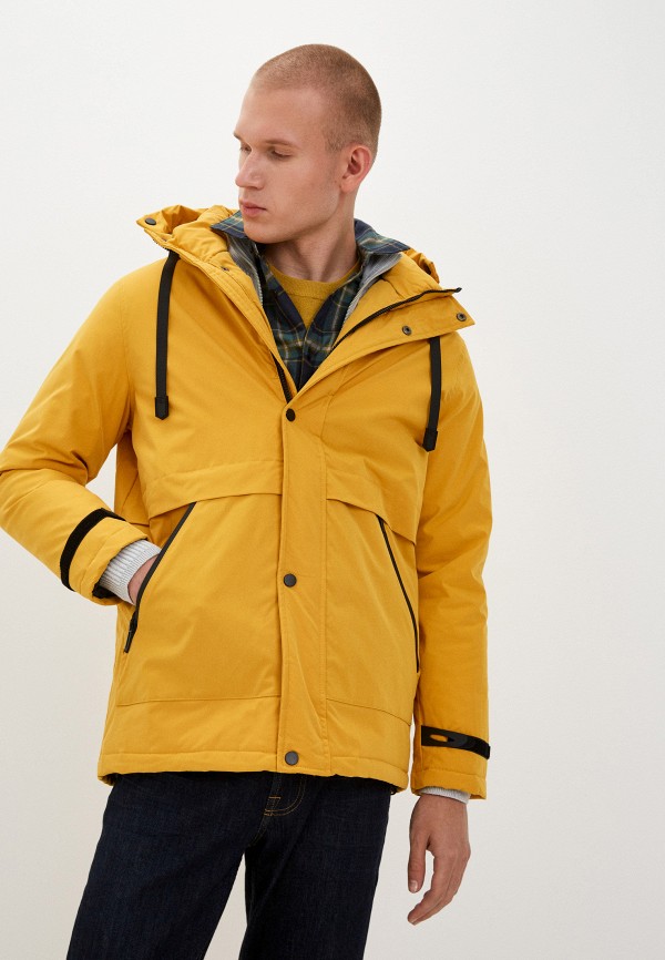 мужская утепленные куртка colin’s, желтая
