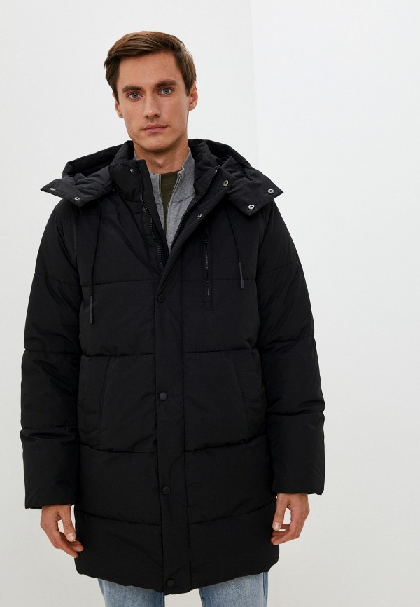 мужская утепленные куртка baon, черная