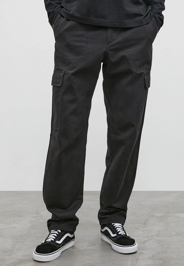 мужские брюки карго finn flare, черные