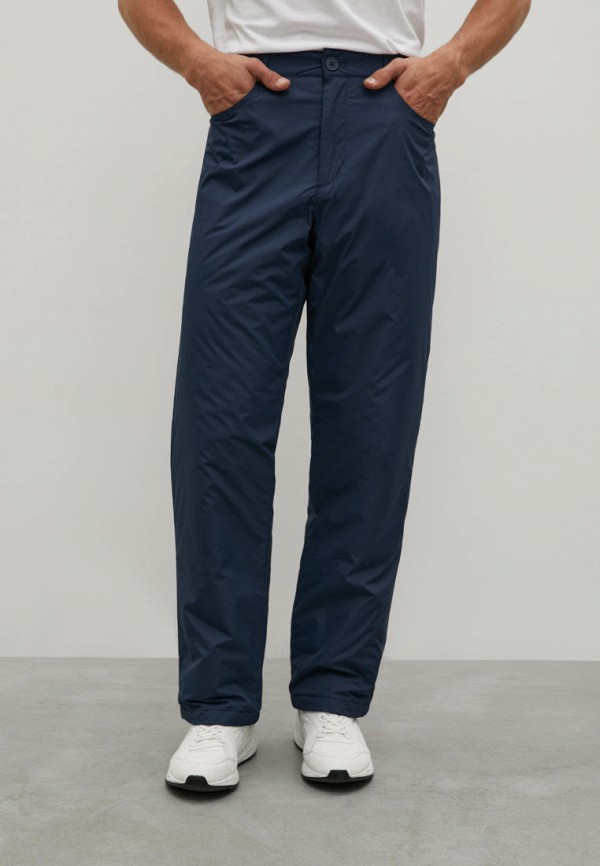 мужские утепленные брюки finn flare, синие
