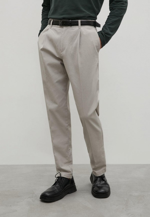 мужские повседневные брюки finn flare, серые