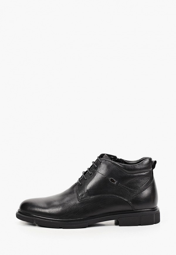 мужские высокие ботинки basconi, черные