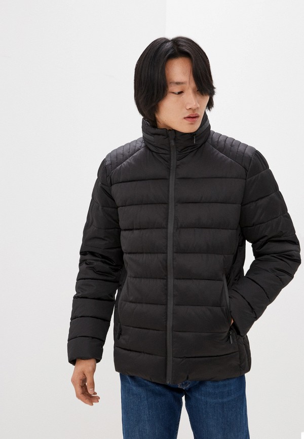 мужская утепленные куртка urban fashion for men, черная
