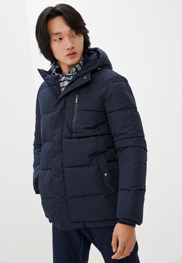 мужская утепленные куртка urban fashion for men, синяя