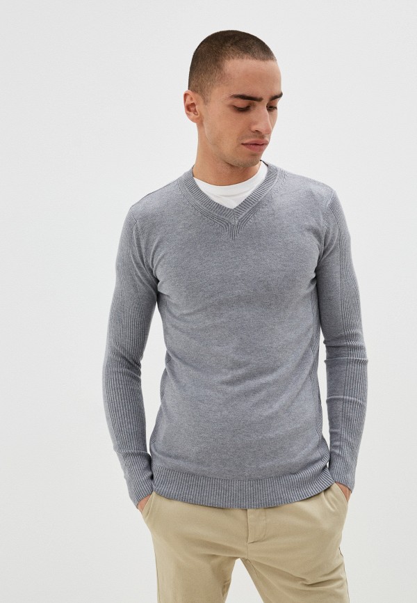 мужской пуловер primm, серый
