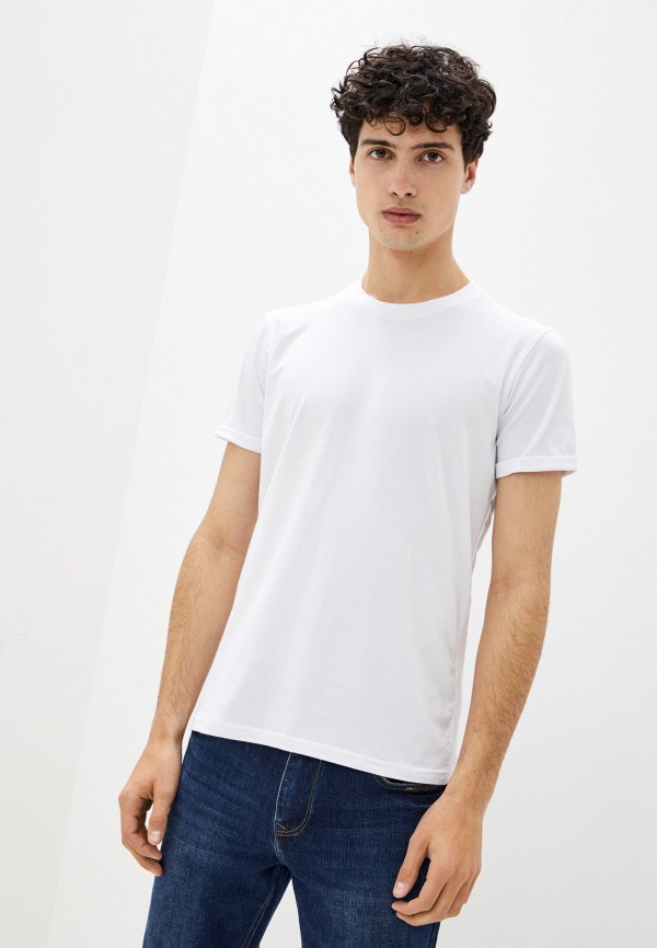 мужская футболка с коротким рукавом dairos, белая