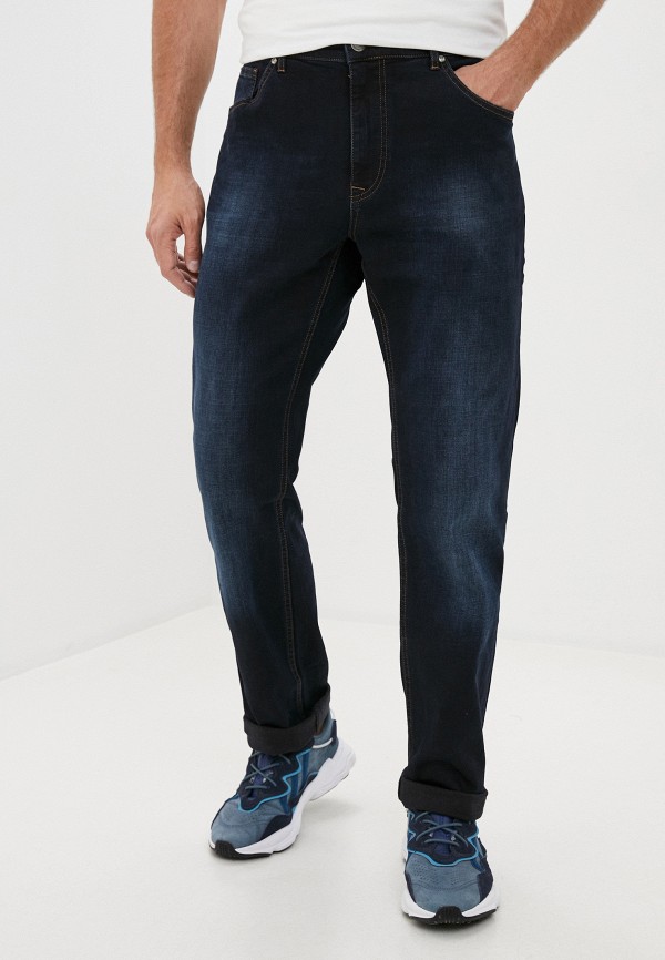 мужские прямые джинсы whitney, синие