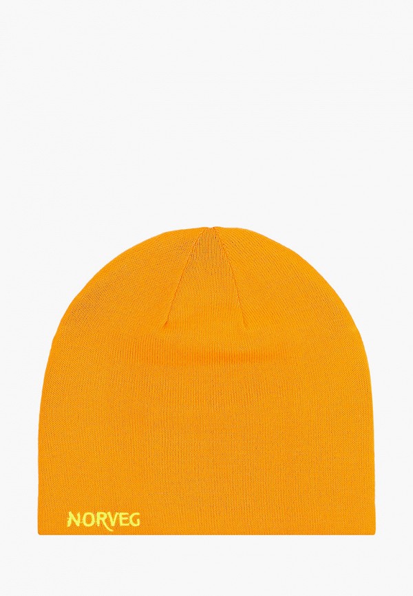 мужская шапка norveg, оранжевая