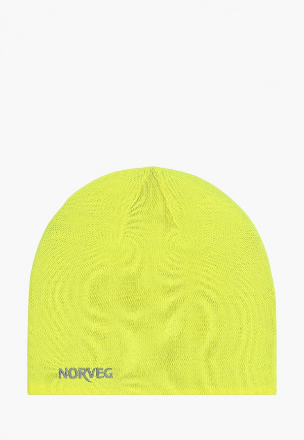 мужская шапка norveg, желтая