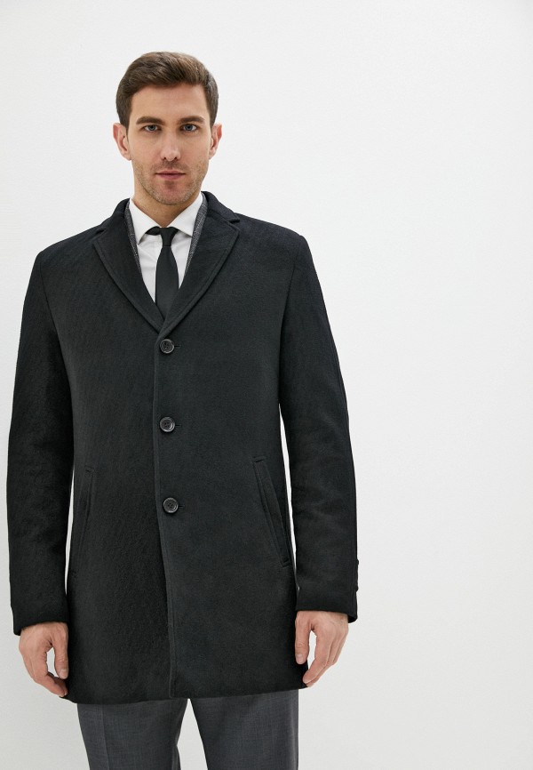 мужское пальто bazioni, черное