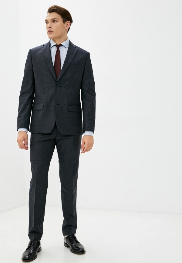 мужской классические костюм bolini, серый