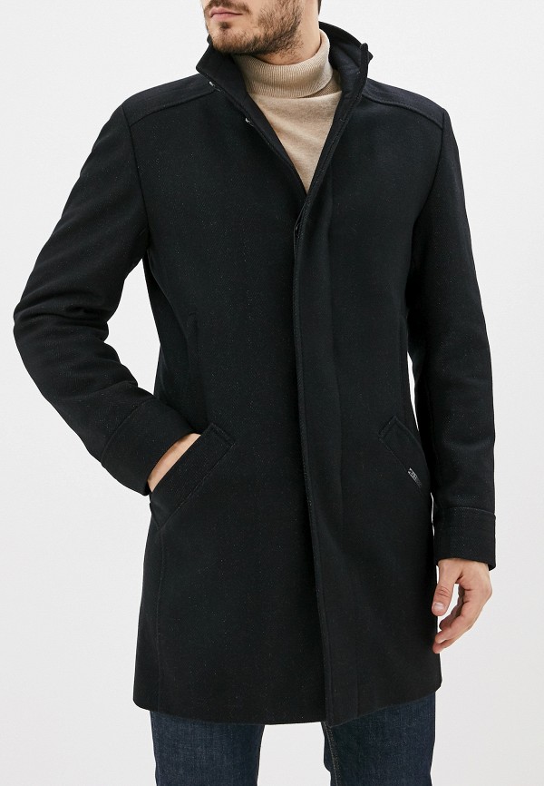 мужское пальто bazioni, черное