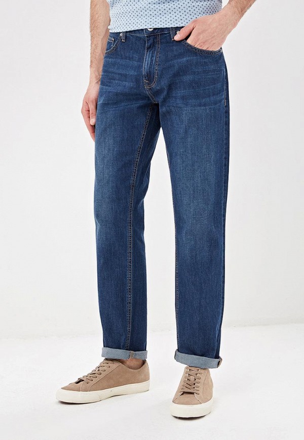 мужские прямые джинсы colin’s, синие