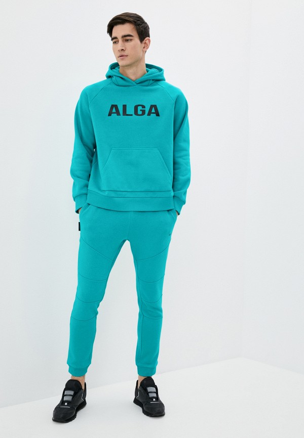 мужской спортивный костюм alga, бирюзовый