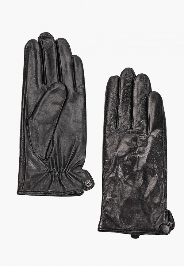 мужские кожаные перчатки pitas, черные