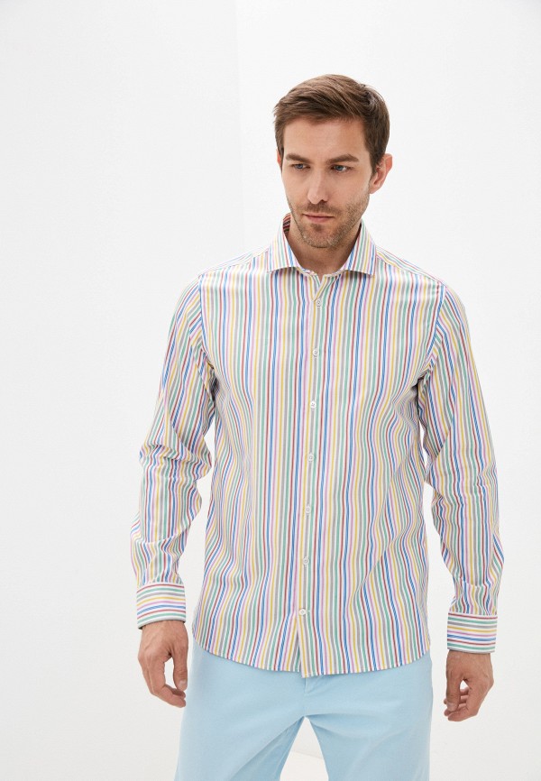 мужская рубашка с длинным рукавом henderson, разноцветная