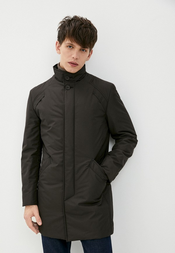 мужская утепленные куртка bolini, коричневая
