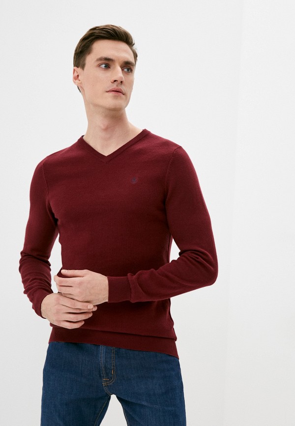 мужской пуловер centauro, бордовый