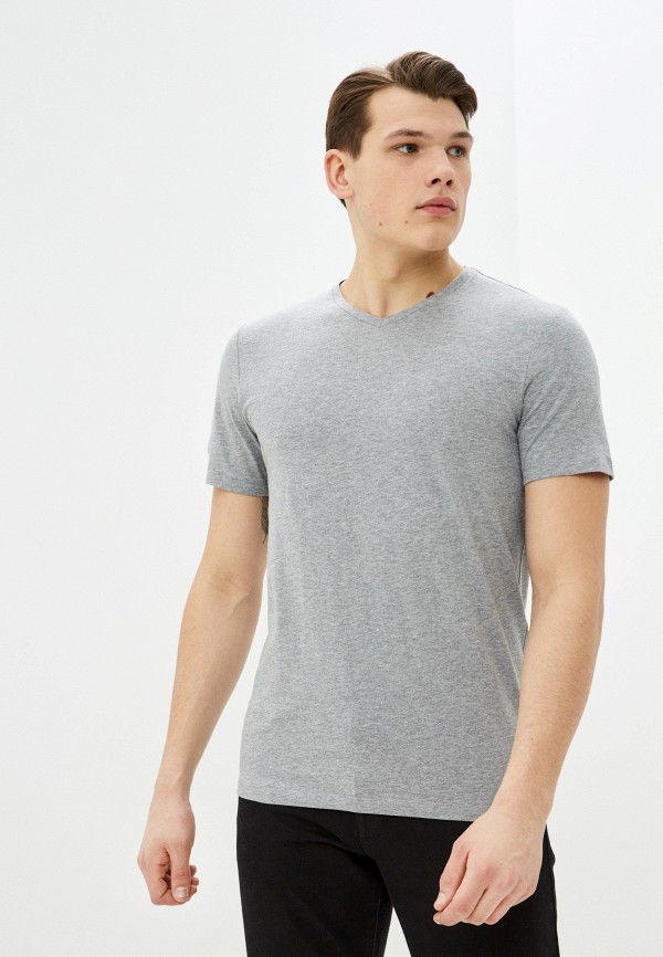 мужская футболка с коротким рукавом baon, серая