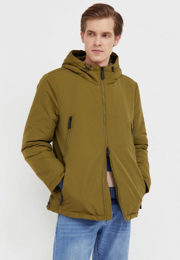 мужская утепленные куртка finn flare, хаки